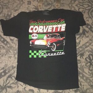 Corvette Black Tee